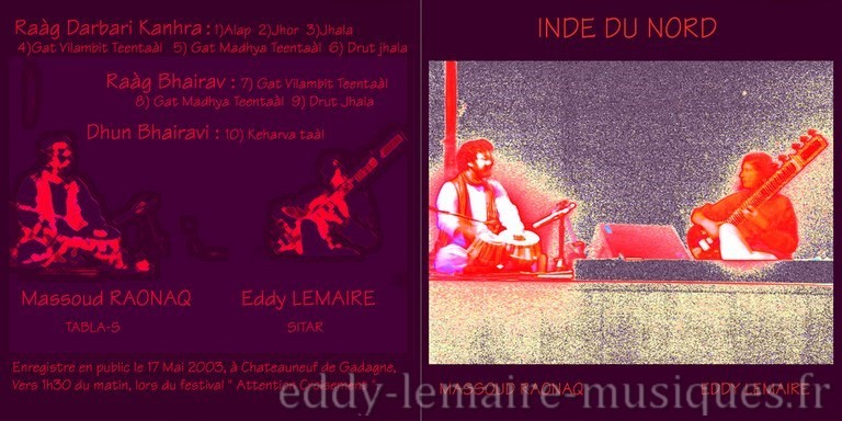 Eddy Lemaire Sitar Tablas